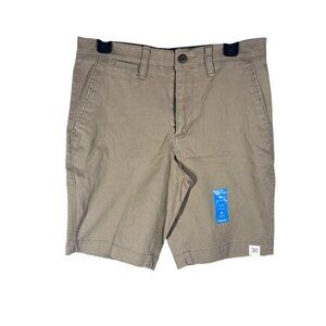 Sonoma Flat Front Flexwear Khaki Shorts Men's Size‎ 30 Casual Comfort NEW